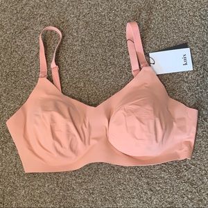 NWT Knix Leakproof Nursing Bra Pink Ginger Size 7+